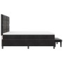 Cama Box Spring con colchón y banco Negro 180x200 cm Terciopelo | Foro24.es | Tu tienda online para hogar, jardín y más Foro24.es