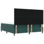 Cama con Base de Muelles con Colchón y Banco Verde Oscuro 180x200 cm Terciopelo | Foro24.es | Tu tienda online para hogar, jardín y más Foro24.es