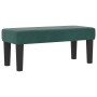 Cama de Resortes con Colchón y Banco Verde Oscuro 80x200 cm Terciopelo | Foro24.es | Tu tienda online para hogar, jardín y más Foro24.es