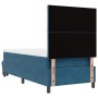 Cama con Somier con Colchón y Banco Azul Oscuro 90x190 cm Terciopelo | Foro24.es | Tu tienda online para hogar, jardín y más Foro24.es