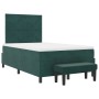 Cama Box Spring con colchón y banco verde oscuro 120x200 cm terciopelo de , Camas y somieres - Ref: Foro24-3344573, Precio: 4...