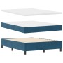 Cama Box Spring con Colchón y Banco Azul Oscuro 160x200 cm Terciopelo | Foro24.es | Tu tienda online para hogar, jardín y más Foro24.es