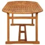 Set de comedor de jardín 9 piezas madera maciza de acacia de vidaXL, Conjuntos de jardín - Ref: Foro24-3086974, Precio: 625,7...