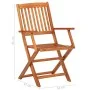 Set de comedor de jardín 9 piezas madera maciza de acacia de vidaXL, Conjuntos de jardín - Ref: Foro24-3086974, Precio: 625,7...