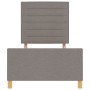 Estructura de Cama en Taupe, 80x200 cm, Tela de , Camas y somieres - Ref: Foro24-3344610, Precio: 141,81 €, Descuento: -5%%