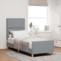 Estructura de Cama Gris Claro 80x200 cm Tela de , Camas y somieres - Ref: Foro24-3344760, Precio: 138,18 €, Descuento: -5%%