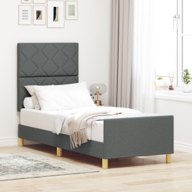 Comprar Estructura de Cama Gris Oscuro 80x200 cm