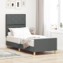 Estructura de Cama  Gris Oscuro 80x200 cm Tela | Foro24.es | Tu tienda online para hogar, jardín y más Foro24.es