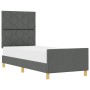 Estructura de Cama  Gris Oscuro 80x200 cm Tela | Foro24.es | Tu tienda online para hogar, jardín y más Foro24.es