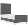 Estructura de Cama  Gris Oscuro 80x200 cm Tela | Foro24.es | Tu tienda online para hogar, jardín y más Foro24.es