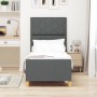 Estructura de Cama  Gris Oscuro 80x200 cm Tela | Foro24.es | Tu tienda online para hogar, jardín y más Foro24.es