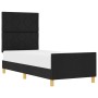 Estructura de cama  negra 80x200 cm de tela | Foro24.es | Tu tienda online para hogar, jardín y más Foro24.es