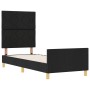 Estructura de cama  negra 80x200 cm de tela | Foro24.es | Tu tienda online para hogar, jardín y más Foro24.es