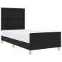 Cama  Negra 90x190 cm Tela | Foro24.es | Tu tienda online para hogar, jardín y más Foro24.es