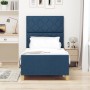 Cama Estructura Azul  90x200 cm Tela | Foro24.es | Tu tienda online para hogar, jardín y más Foro24.es