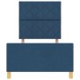 Cama Estructura Azul  90x200 cm Tela | Foro24.es | Tu tienda online para hogar, jardín y más Foro24.es