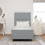 Estructura de Cama  Gris Claro 100x200 cm Tela | Foro24.es | Tu tienda online para hogar, jardín y más Foro24.es