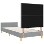 Estructura de Cama  Gris Claro 100x200 cm Tela | Foro24.es | Tu tienda online para hogar, jardín y más Foro24.es