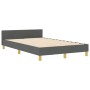 Estructura de Cama de Tela Gris Oscuro  120x190 cm | Foro24.es | Tu tienda online para hogar, jardín y más Foro24.es