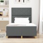Estructura de Cama de Tela Gris Oscuro  120x190 cm | Foro24.es | Tu tienda online para hogar, jardín y más Foro24.es