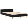 Estructura de Cama de Tela Negra 120x200 cm de , Camas y somieres - Ref: Foro24-3344797, Precio: 195,91 €, Descuento: %