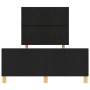 Estructura de Cama de Tela Negra 120x200 cm de , Camas y somieres - Ref: Foro24-3344797, Precio: 195,91 €, Descuento: %