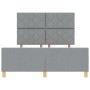 Estructura de Cama  Gris Claro 140x190 cm Tela | Foro24.es | Tu tienda online para hogar, jardín y más Foro24.es
