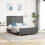 Estructura de cama gris oscuro  140x190 cm tapiz | Foro24.es | Tu tienda online para hogar, jardín y más Foro24.es