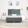 Estructura de cama gris oscuro  140x190 cm tapiz | Foro24.es | Tu tienda online para hogar, jardín y más Foro24.es