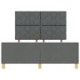 Estructura de cama gris oscuro  140x190 cm tapiz | Foro24.es | Tu tienda online para hogar, jardín y más Foro24.es