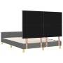 Estructura de cama gris oscuro  140x190 cm tapiz | Foro24.es | Tu tienda online para hogar, jardín y más Foro24.es