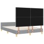 Marco de Cama  Gris Claro 160x200 cm Tejido | Foro24.es | Tu tienda online para hogar, jardín y más Foro24.es