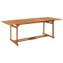 Set de comedor para jardín 11 piezas madera maciza de acacia de vidaXL, Conjuntos de jardín - Ref: Foro24-3086987, Precio: 74...