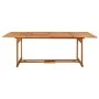 Set de comedor para jardín 11 piezas madera maciza de acacia de vidaXL, Conjuntos de jardín - Ref: Foro24-3086987, Precio: 74...