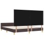 Estructura de cama  marrón oscuro 180x200 cm tela | Foro24.es | Tu tienda online para hogar, jardín y más Foro24.es
