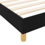 Cama Negra 200x200 cm de Tela de , Camas y somieres - Ref: Foro24-3344832, Precio: 290,82 €, Descuento: %