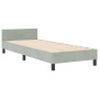 Estructura de Cama de Terciopelo Gris Claro 80x200 cm de | Foro24.es | Tu tienda online para hogar, jardín y más Foro24.es