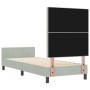Estructura de Cama de Terciopelo Gris Claro 80x200 cm de | Foro24.es | Tu tienda online para hogar, jardín y más Foro24.es