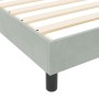 Estructura de Cama de Terciopelo Gris Claro 80x200 cm de | Foro24.es | Tu tienda online para hogar, jardín y más Foro24.es