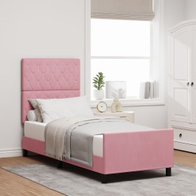 Comprar Estructura de Cama Rosa 80x200 cm