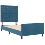 Cama  Azul Oscuro 90x200 cm Terciopelo | Foro24.es | Tu tienda online para hogar, jardín y más Foro24.es