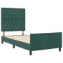 Estructura de Cama Verde Oscuro 100x200 cm Terciopelo | Foro24.es | Tu tienda online para hogar, jardín y más Foro24.es