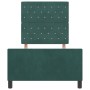 Estructura de Cama Verde Oscuro 100x200 cm Terciopelo | Foro24.es | Tu tienda online para hogar, jardín y más Foro24.es