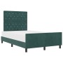 Estructura de Cama  Verde Oscuro 120x190 cm Terciopelo | Foro24.es | Tu tienda online para hogar, jardín y más Foro24.es