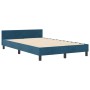 Estructura de Cama  Azul Oscuro 120x190 cm Terciopelo | Foro24.es | Tu tienda online para hogar, jardín y más Foro24.es