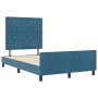 Estructura de Cama  Azul Oscuro 120x190 cm Terciopelo | Foro24.es | Tu tienda online para hogar, jardín y más Foro24.es