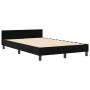 Cama Negra 120x200 cm Terciopelo de , Camas y somieres - Ref: Foro24-3344869, Precio: 173,72 €, Descuento: %