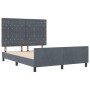 Estructura de Cama  Gris Oscuro 160x200 cm Terciopelo | Foro24.es | Tu tienda online para hogar, jardín y más Foro24.es