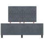 Estructura de Cama  Gris Oscuro 160x200 cm Terciopelo | Foro24.es | Tu tienda online para hogar, jardín y más Foro24.es