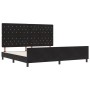 Estructura de Cama  Negra 200x200 cm de Terciopelo | Foro24.es | Tu tienda online para hogar, jardín y más Foro24.es